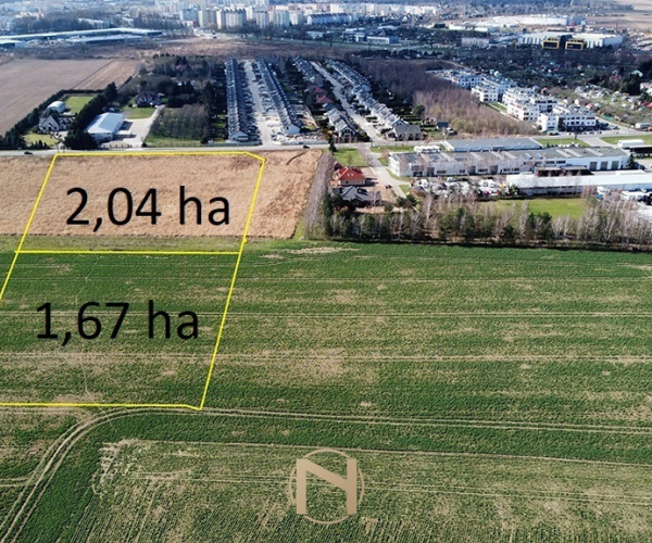 Działka na sprzedaż,   Wawrów - 1 342 400 zł
