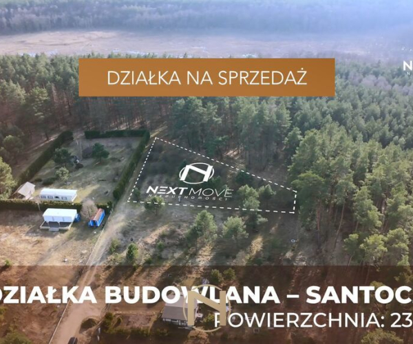Działka na sprzedaż,   Santoczno - 279 000 zł