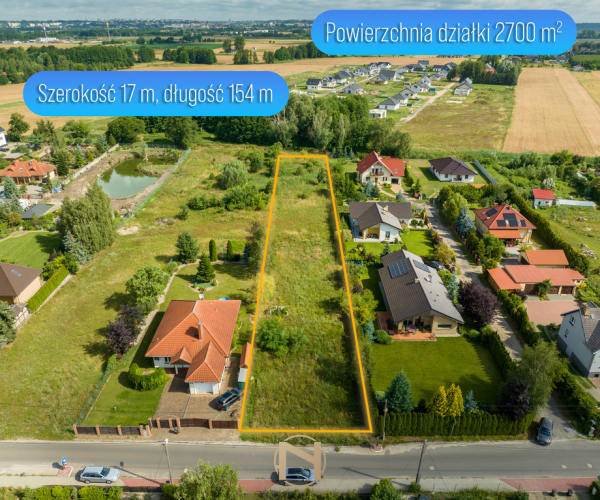 Działka na sprzedaż,   Łagodzin - 179 000 zł