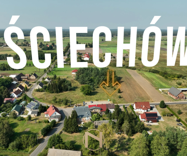 Działka na sprzedaż,   Ściechów - 115 000 zł