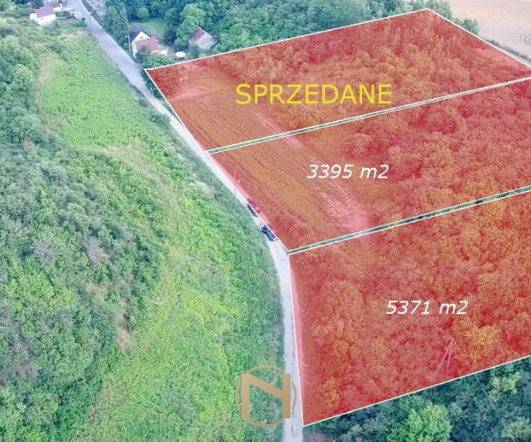 Działka na sprzedaż,   Santok - 84 900 zł